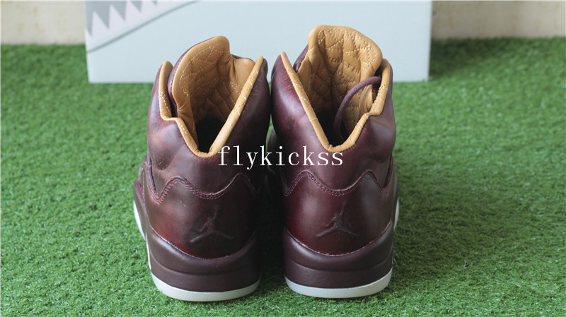 Air Jordan 5 PREM Burgundy Bordeaux